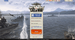 Desktop Screenshot of callofwar.com
